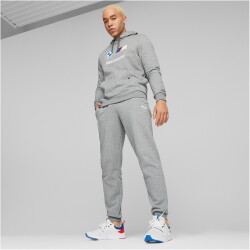 PUMA BMW M Motorsport Essentials Fleece Jogginghose Herren 03 - medium gray heather M