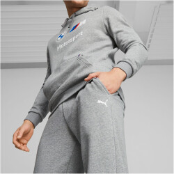 PUMA BMW M Motorsport Essentials Fleece Jogginghose Herren 03 - medium gray heather M