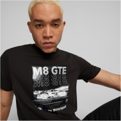 PUMA BMW M Motorsport Car Graphic T-Shirt Herren 01 - puma black S