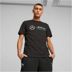 PUMA Mercedes MAPF1 Essentials Logo T-Shirt Herren 01 -...