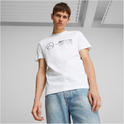 PUMA Mercedes MAPF1 Logo T-Shirt Herren 03 - puma white S