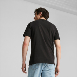 PUMA Ferrari Race Heritage Big Shield T-Shirt Herren 01 - puma black S