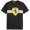 PUMA Ferrari Race Heritage Big Shield T-Shirt Herren 01 - puma black S