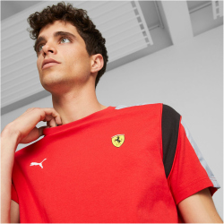 PUMA Ferrari Race MT7 T-Shirt Herren 02 - rosso corsa S