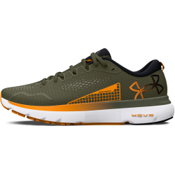 UNDER ARMOUR HOVR Infinite 5 Laufschuhe Herren 302 - marine od green/white/formula orange 42