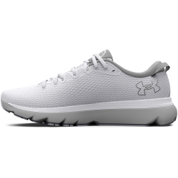 UNDER ARMOUR HOVR Infinite 5 Laufschuhe Herren 101 - white/halo gray/metallic silver 43