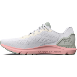 UNDER ARMOUR HOVR Sonic 6 Laufschuhe Damen 103 - white/olive tint/grove green 40.5