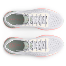 UNDER ARMOUR HOVR Sonic 6 Laufschuhe Damen 103 - white/olive tint/grove green 40.5