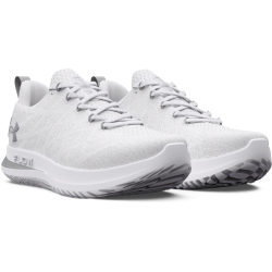 UNDER ARMOUR Velociti 3 Laufschuhe Damen 103 - white/halo gray/metallic silver 37.5