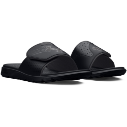 UNDER ARMOUR Mercenary Badelatschen 001 - black/black/jet...