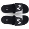 UNDER ARMOUR Ignite 7 Badelatschen Herren 003 - black/white/black 44