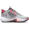 UNDER ARMOUR Lockdown 6 Basketballschuhe Kinder 103 - halo gray/beta/misty purple 37.5