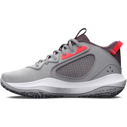 UNDER ARMOUR Lockdown 6 Basketballschuhe Kinder 103 - halo gray/beta/misty purple 40