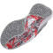 UNDER ARMOUR Lockdown 6 Basketballschuhe Kinder 103 - halo gray/beta/misty purple 40