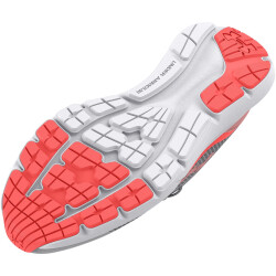 UNDER ARMOUR GGS Surge 3 Laufschuhe Mädchen 107 - halo gray/venom red/pink fizz 38.5