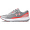 UNDER ARMOUR GGS Surge 3 Laufschuhe Mädchen 107 - halo gray/venom red/pink fizz 40