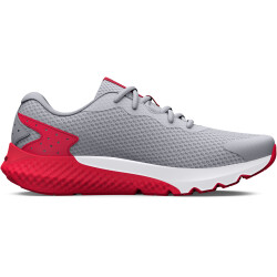 UNDER ARMOUR Charged Rogue 3 Laufschuhe Jungen 104 - mod gray/red/black 37.5