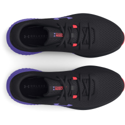 UNDER ARMOUR Charged Rogue 3 Laufschuhe Damen 002 - black/violet storm/violet storm 40