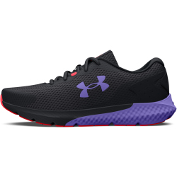 UNDER ARMOUR Charged Rogue 3 Laufschuhe Damen 002 - black/violet storm/violet storm 40.5