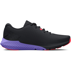 UNDER ARMOUR Charged Rogue 3 Laufschuhe Damen 002 - black/violet storm/violet storm 40.5