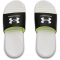 UNDER ARMOUR Ansa Fixed Badelatschen Jungen 103 - white/black/white 29.5