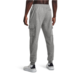 UNDER ARMOUR Rival Fleece Cargohose Herren 026 - castlerock light heather/white XXL