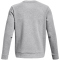 UNDER ARMOUR Unstoppable Crew Fleece Pullover Herren 011 - mod gray/black XS
