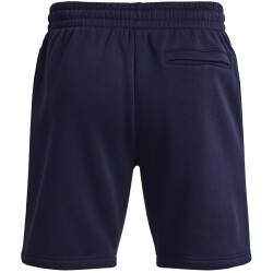 UNDER ARMOUR Essential Fleece Shorts Herren 410 - midnight navy/white M