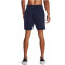 UNDER ARMOUR Essential Fleece Shorts Herren 410 - midnight navy/white M