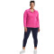 UNDER ARMOUR Tech 1/2-Zip Twist Trainingsshirt Damen 652 - rebel pink/pink elixir/metallic silver 2X
