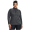 UNDER ARMOUR Tech 1/2-Zip Twist Trainingsshirt Damen 001 - black/black/metallic silver 2X