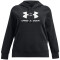 UNDER ARMOUR Rival Fleece Logo Hoodie Damen 001 - black/white 1X