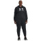 UNDER ARMOUR Rival Fleece Logo Hoodie Damen 001 - black/white 1X