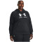 UNDER ARMOUR Rival Fleece Logo Hoodie Damen 001 - black/white 1X