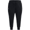 UNDER ARMOUR Rival Fleece Jogginghose Damen 001 - black/white 1X