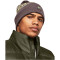 UNDER ARMOUR Halftime Pom Beanie Herren 057 - ash taupe/lime yellow