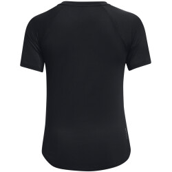 UNDER ARMOUR Rush Mesh Trainingsshirt Damen 001 - black/iridescent L
