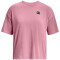 UNDER ARMOUR Logo LC Oversized HeavyWeight T-Shirt Damen 697 - pink elixir/white M