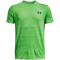 UNDER ARMOUR Tech Vent Jacquard Trainingsshirt Jungen 316 - green screen/black M (137-149 cm)