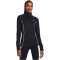 UNDER ARMOUR Train 1/2-Zip Trainingsshirt Damen 001 - black/white L