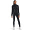 UNDER ARMOUR Train 1/2-Zip Trainingsshirt Damen 001 - black/white L