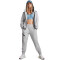 UNDER ARMOUR Unstoppable Fleece Trainingshose Damen 011 - mod gray/black XS