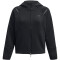 UNDER ARMOUR Unstoppable Fleece Kapuzenjacke Damen 001 - black/black M