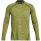 UNDER ARMOUR ColdGear Twist Mock langarm Trainingsshirt Herren 743 - lime yellow/lime yellow S