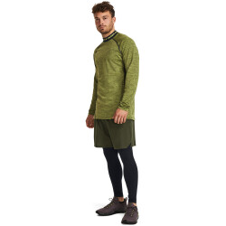 UNDER ARMOUR ColdGear Twist Mock langarm Trainingsshirt Herren 743 - lime yellow/lime yellow M