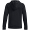 UNDER ARMOUR Rival Fleece Hoodie Jungen 001 - black/white M (137-149 cm)