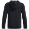 UNDER ARMOUR Rival Fleece Big Logo Hoodie Jungen 001 - black/white M (137-149 cm)