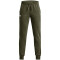 UNDER ARMOUR Rival Fleece Jogginghose Jungen 390 - marine od green/white XS (122-127 cm)