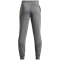 UNDER ARMOUR Rival Fleece Jogginghose Jungen 025 - castlerock light heather/white L (149-160 cm)