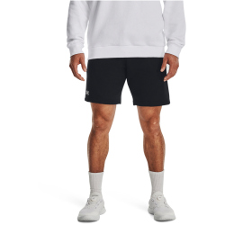 UNDER ARMOUR Rival Fleece Shorts Herren 001 - black/white XS